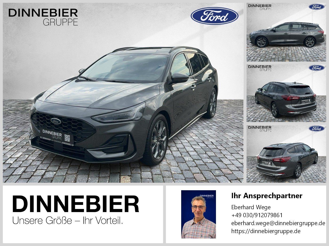 Ford FOCUS ST-Line X LED+AHK+Kamera+Winterpaket