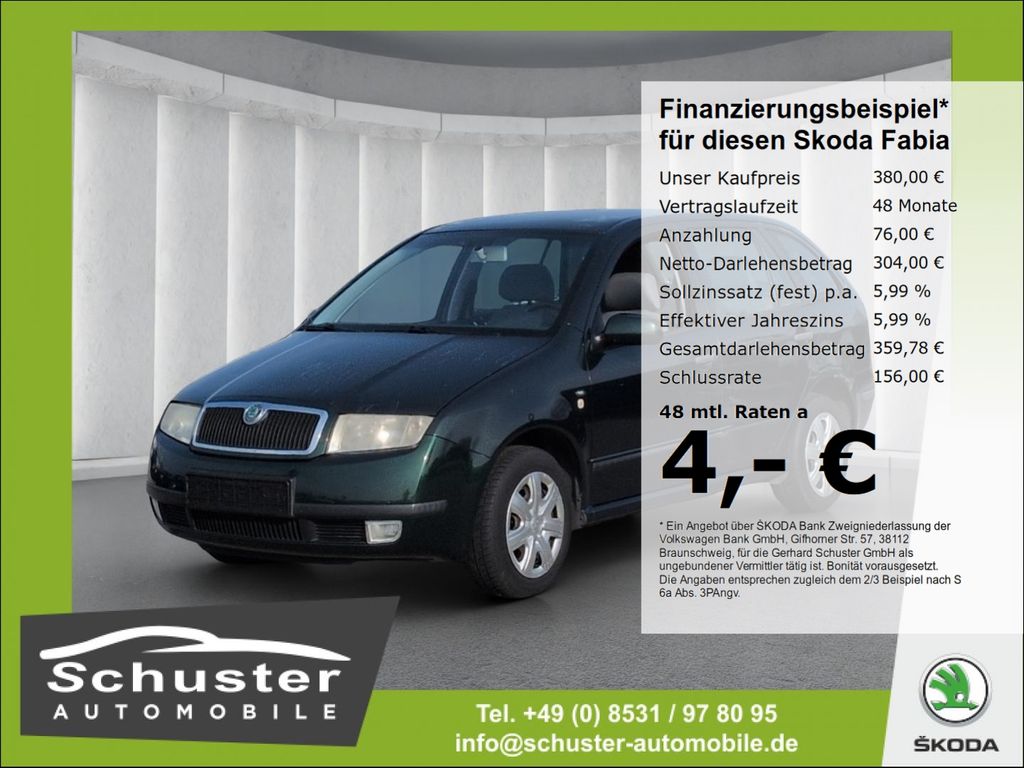 Angebot ansehen Skoda Fabia