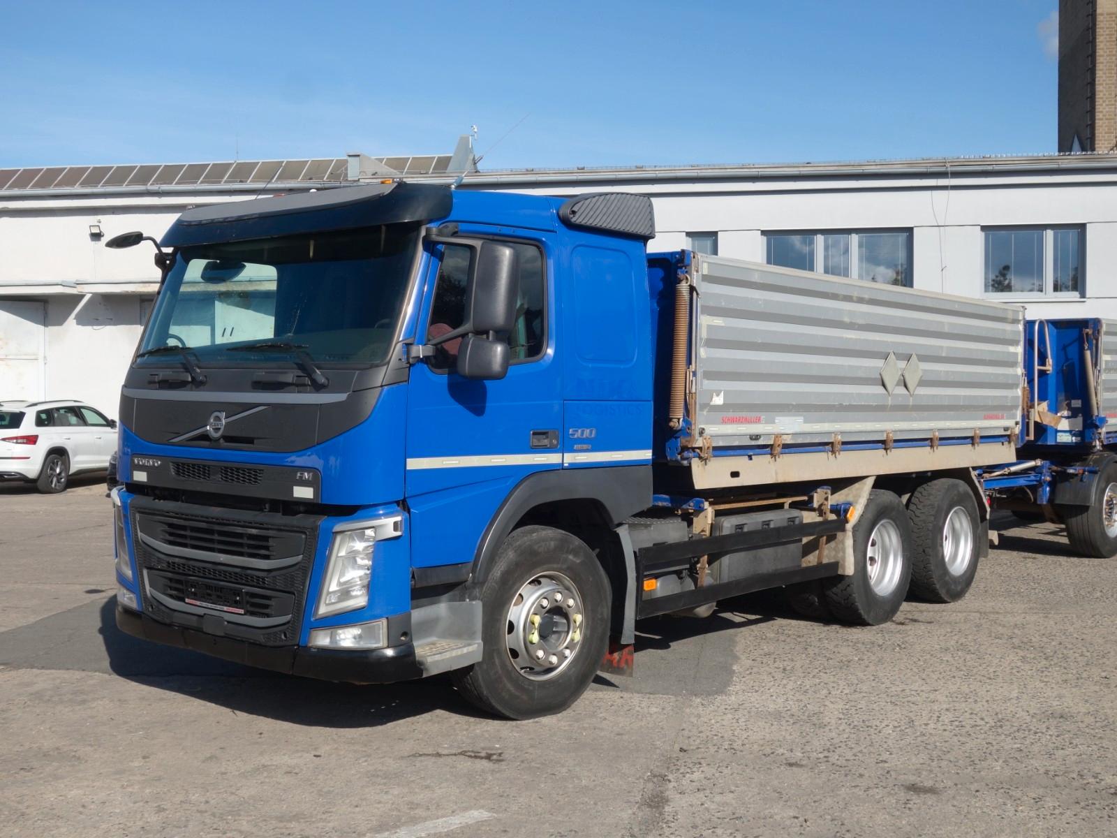 Volvo FM 500 6x4, Dreiseitenkipper Schwarzmüller