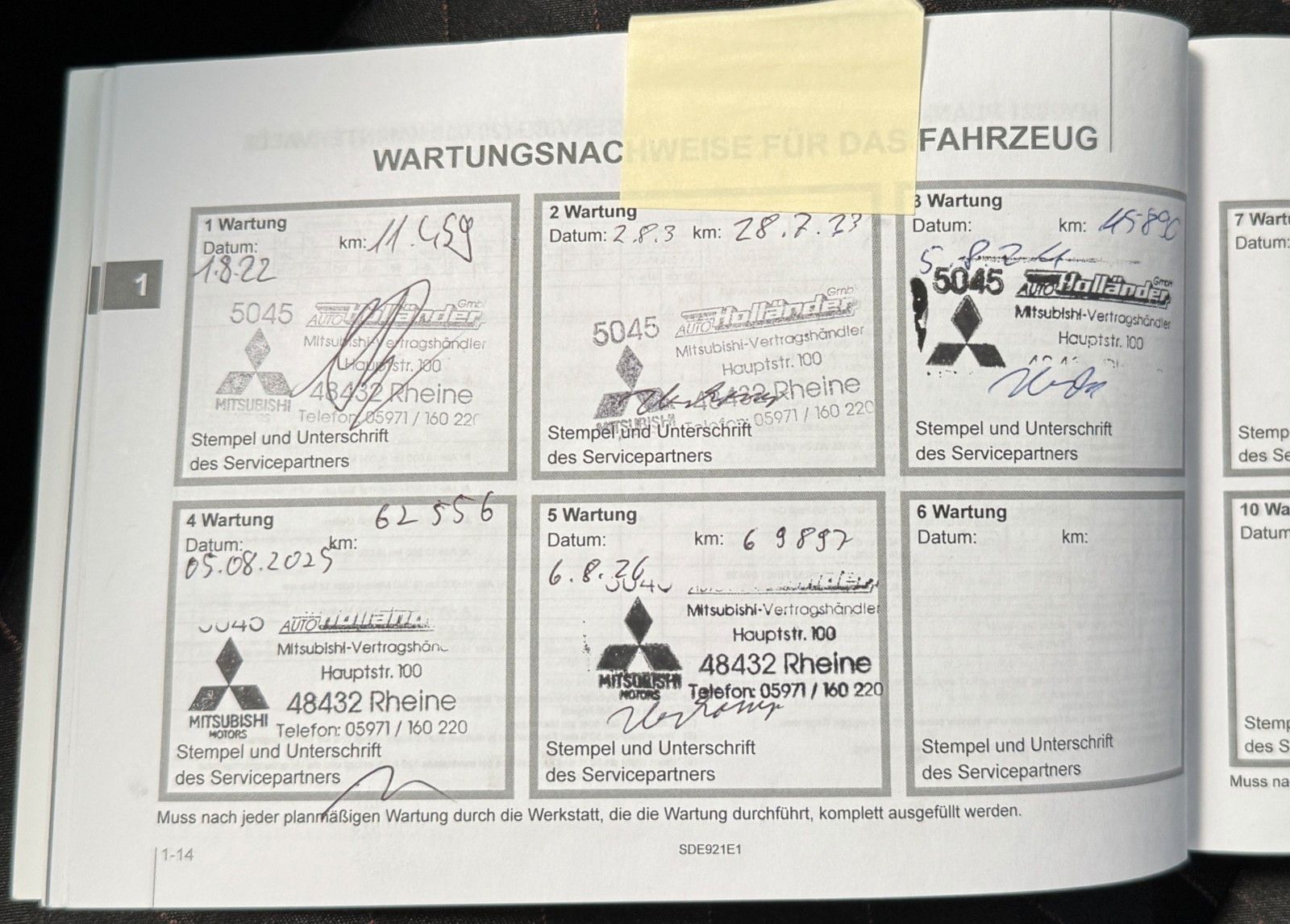 Fahrzeugabbildung Mitsubishi Space Star 1.2 Spirit  "Ganzjahresreifen Klima"