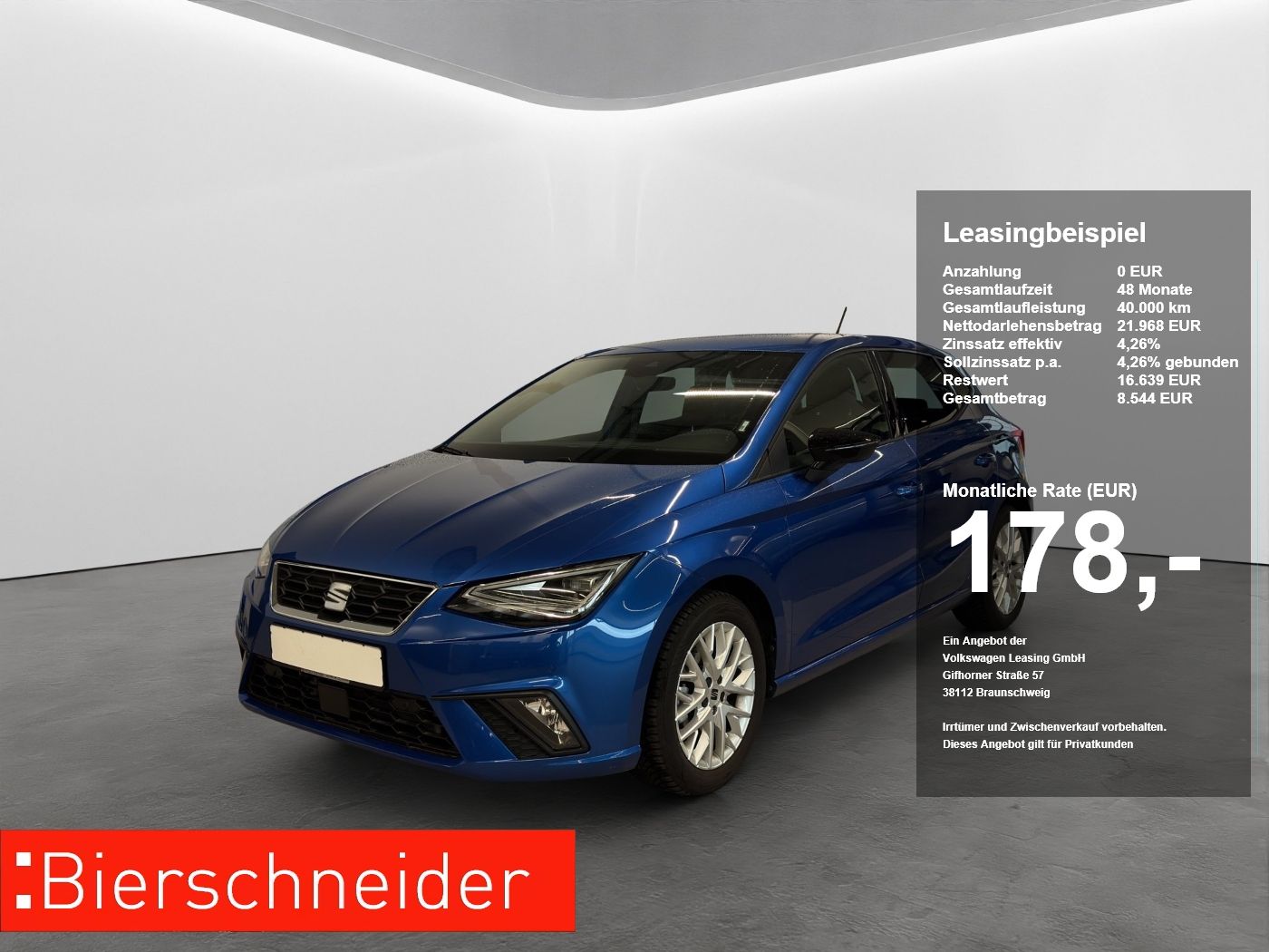 Seat Ibiza 1.5 TSI DSG FR LED NAVI ACC SHZ PDC KAMERA