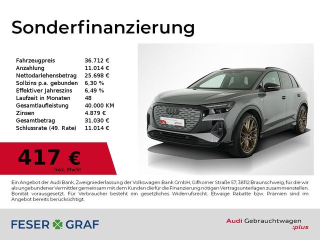 Audi Q4 40 e-tron S Line Navi,Leder,Matrix