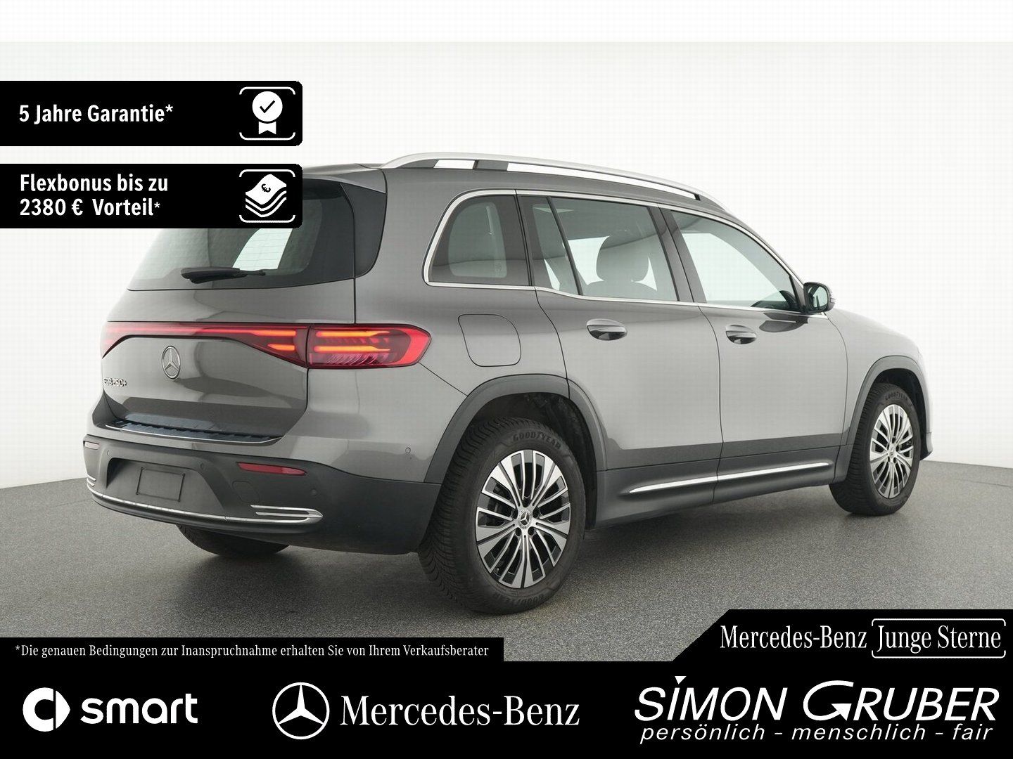 Fahrzeugabbildung Mercedes-Benz EQB 250+ Progressive Adv. Pano Kamera Amb 7Sitze