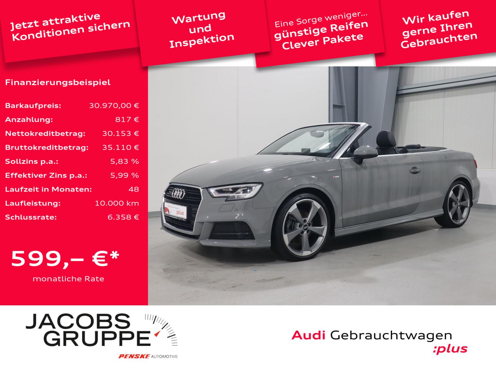 Audi A3 Cabriolet 40 TFSI quattro S line Navi*LED*R-K