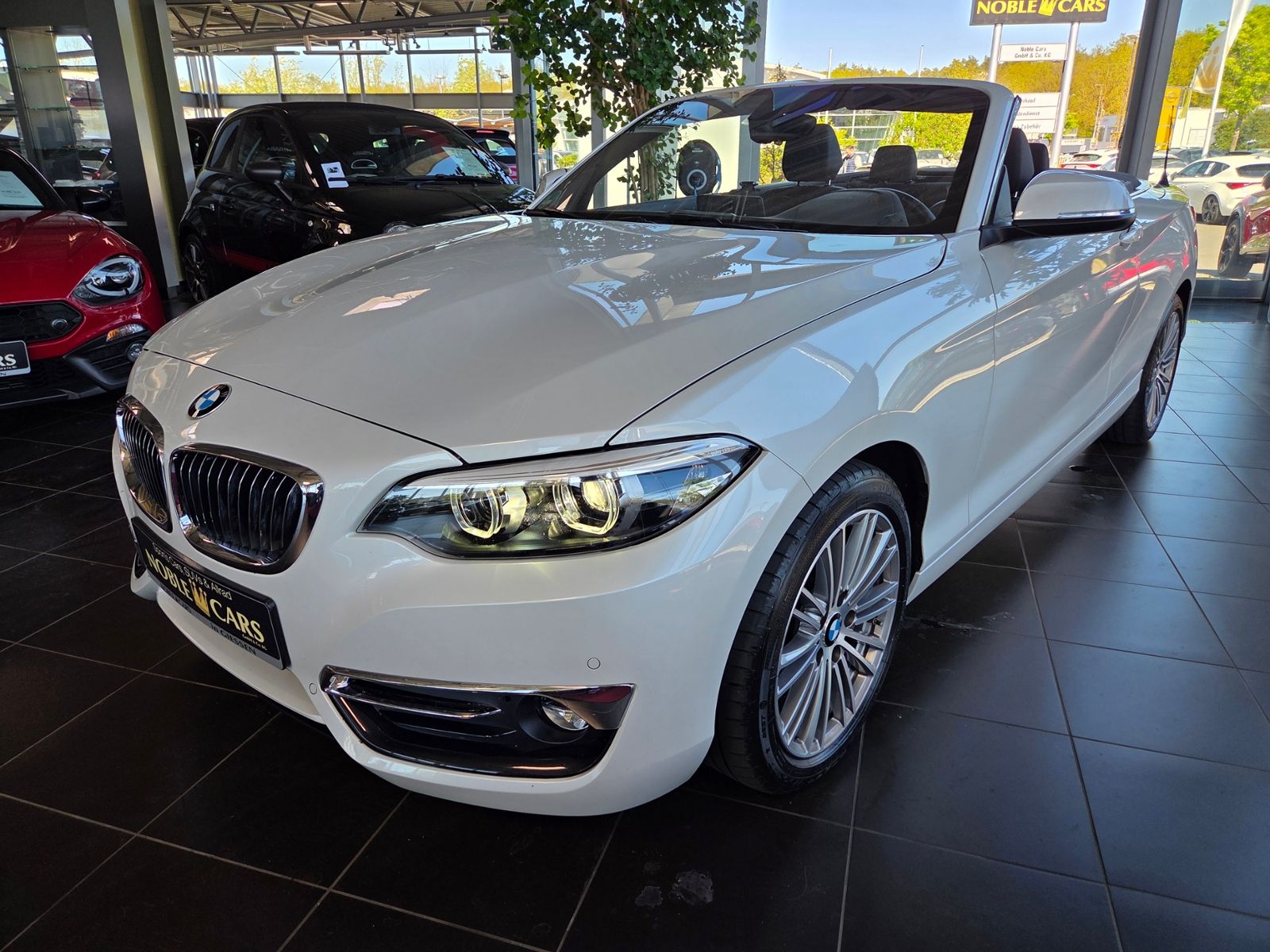 Fahrzeugabbildung BMW 220i Cabrio Luxury Line AHK LED NAV SHZ PDC ALU