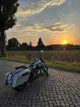 Harley-Davidson Fat Boy S Umbau mit Koffer Custom - HARLEY-DAVIDSON FAT BOY CUSTOM