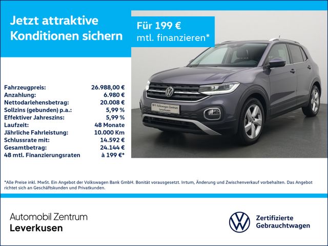 Volkswagen T-Cross 1.5 TSI DSG ACC AHK KAMERA APP LED SHZ