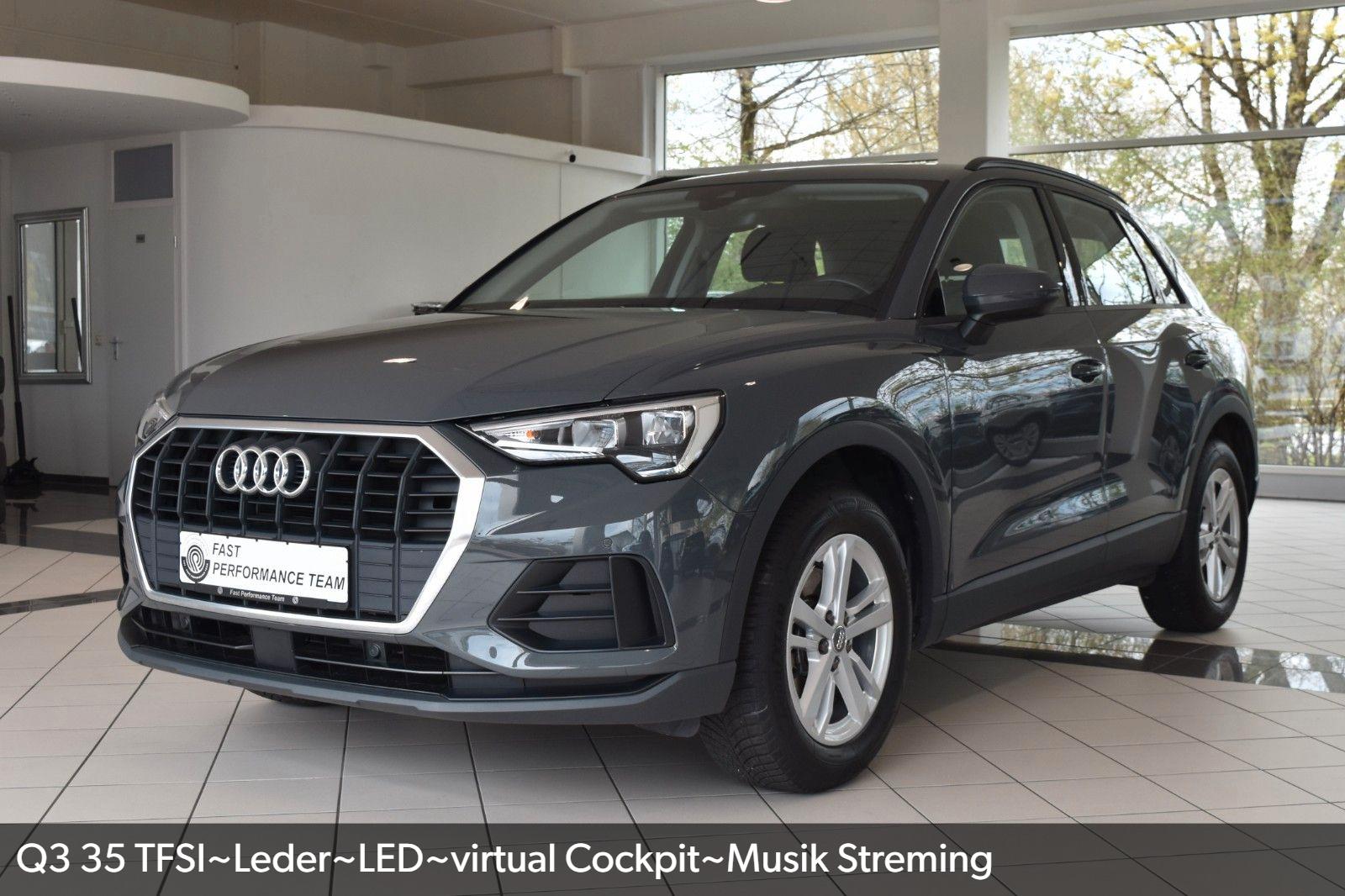 Audi Q3 35 TFSI~Leder~LED~virtual Cockpit~Musik Stre.