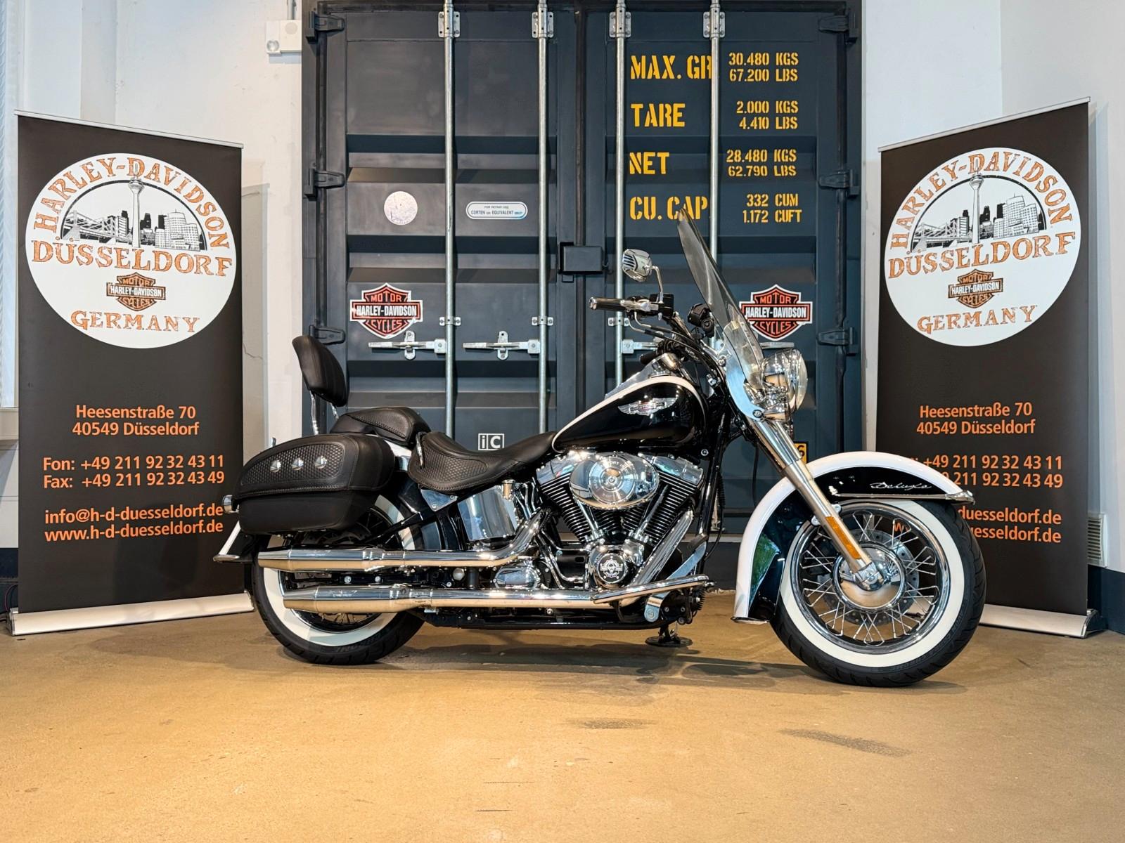 Harley-Davidson FLSTI Heritage Softail-Deluxe-Kesstech-TOP!