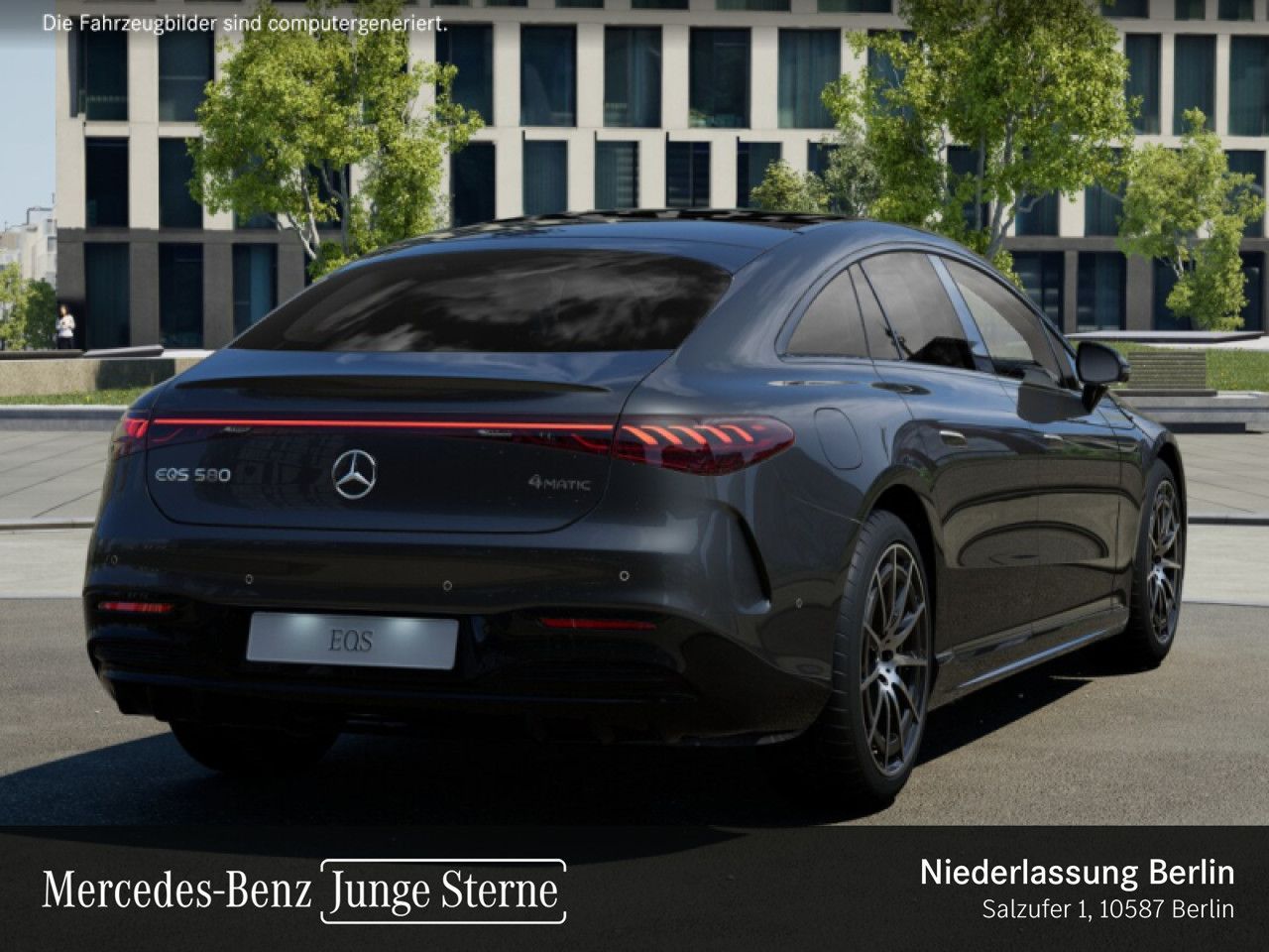 Mercedes-Benz EQS 580 4M AMG Night Pano AHK HAL Hyper Burmes foto 5