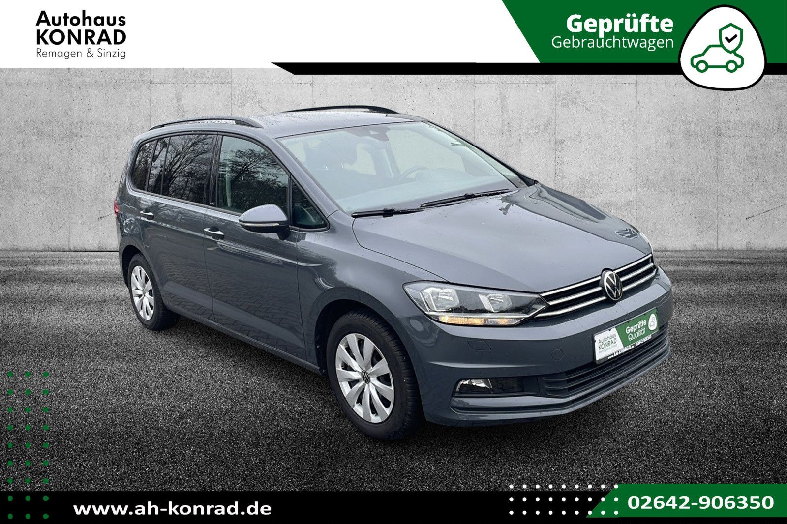 Fahrzeugabbildung Volkswagen Touran Comfortline 1.5 TSI DSG Move*7SITZER*AHK*