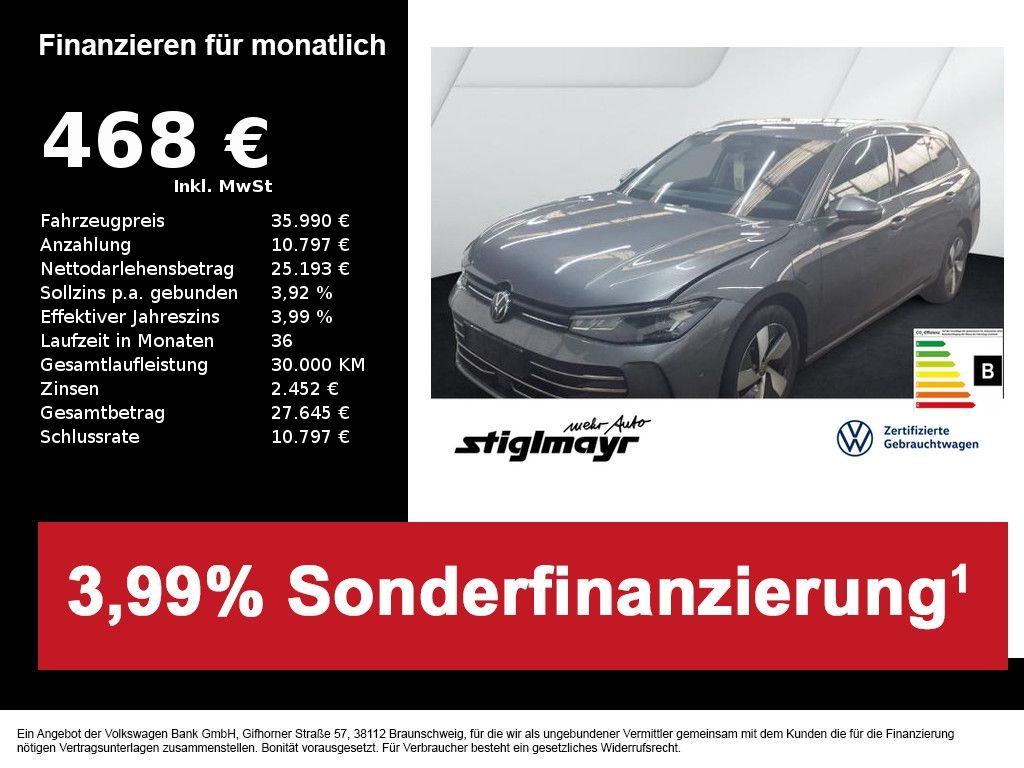 Volkswagen Passat Variant Business 1.5 eHybrid ACC+AHK+HUD+