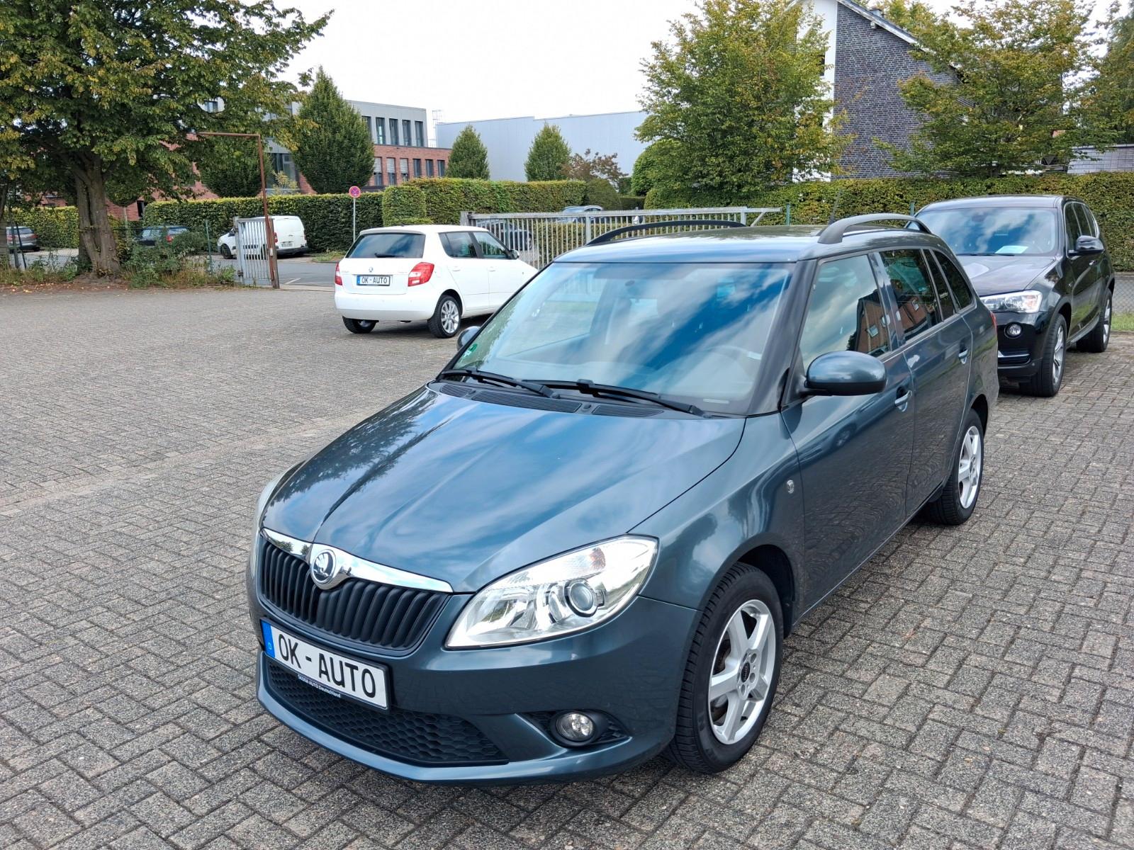 Skoda Fabia 2014 — rear view