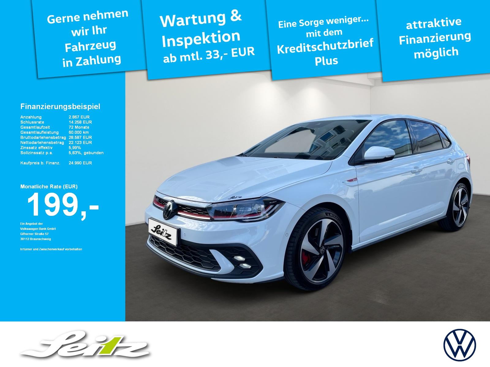 Volkswagen Polo VI 2.0 TSI GTI *MATRIX*KAMERA*NAVI*
