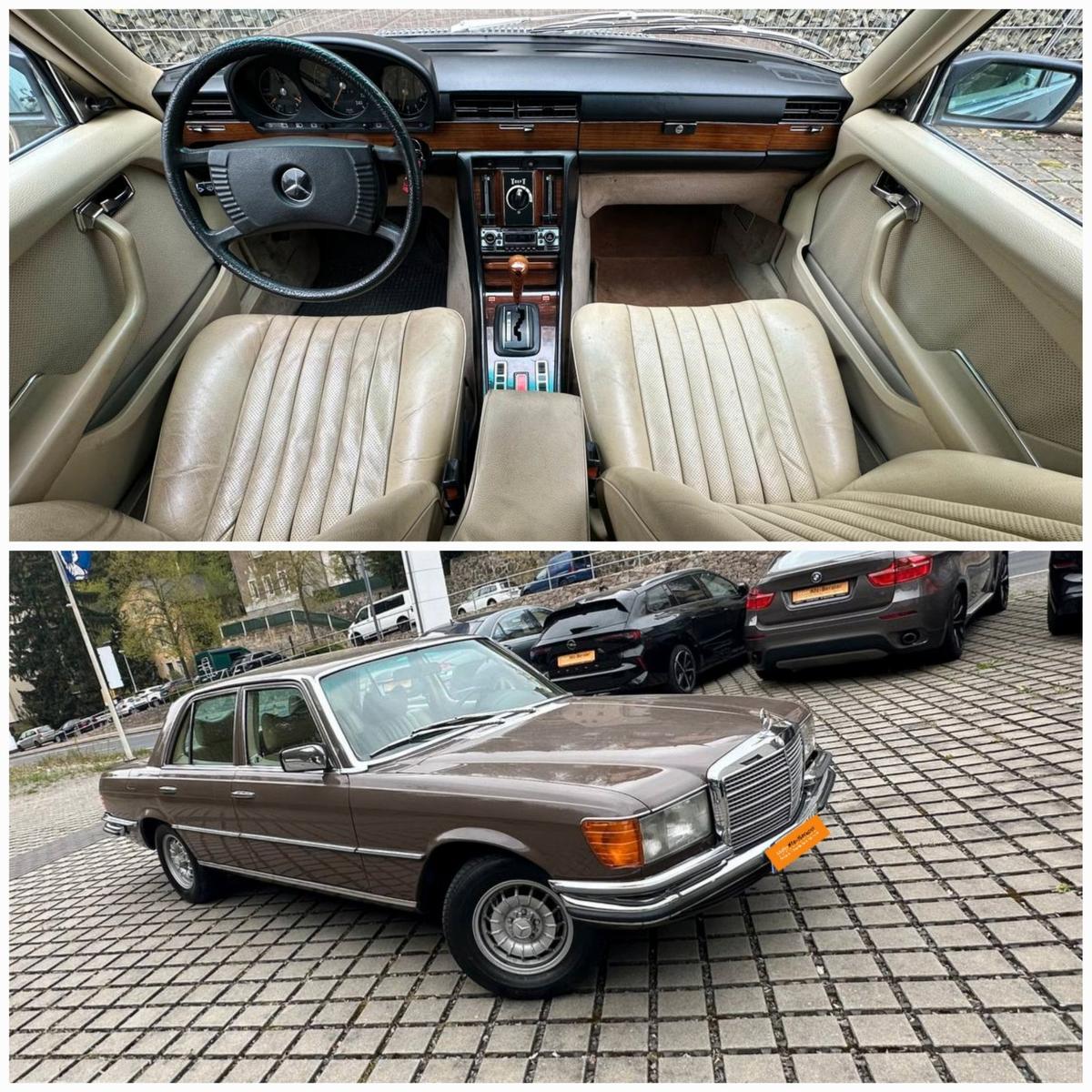 Mercedes-Benz 280S Automatik ZV Leder Beige el. Fensterheber