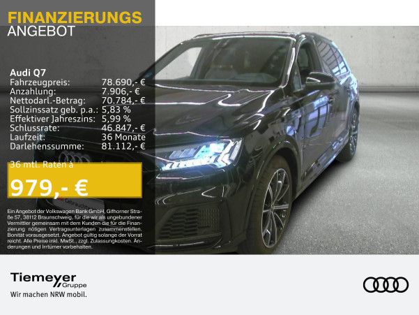 Audi Q7 55 TFSIe Q 2x S LINE LM21 AHK MEMORY HuD BuO