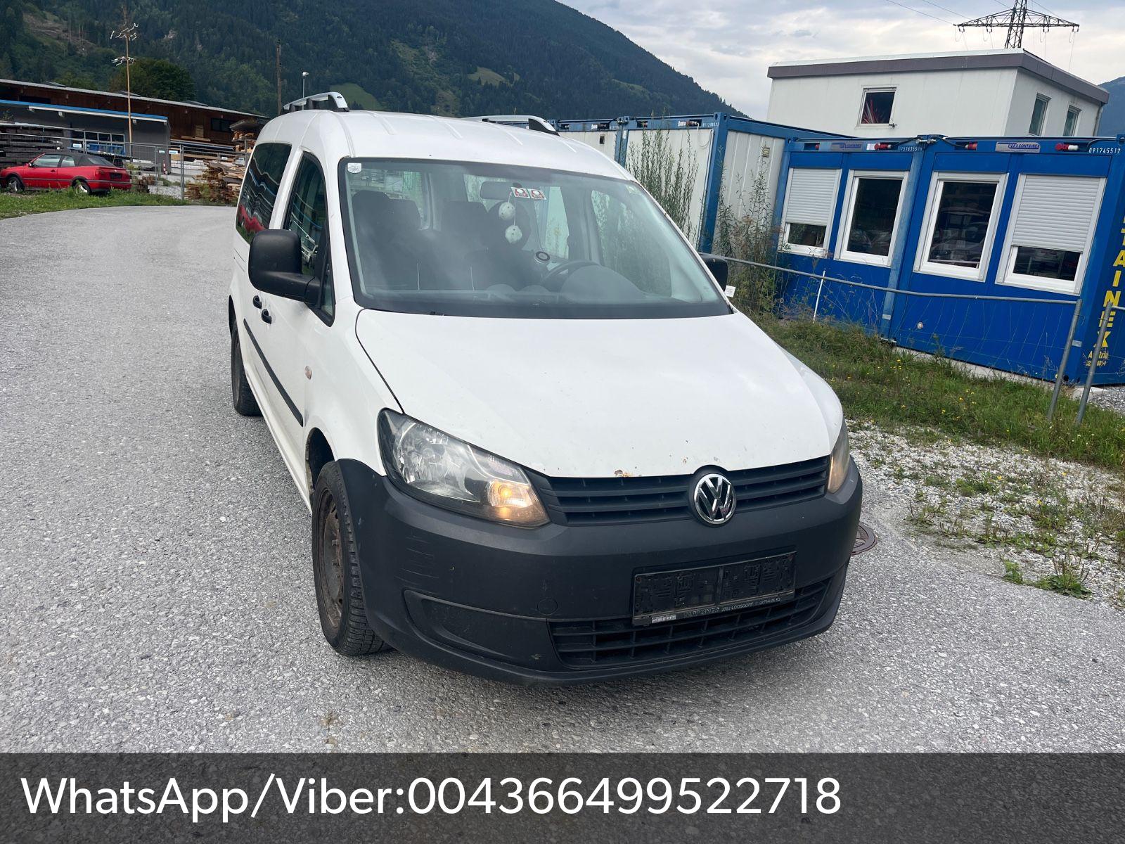 Volkswagen Caddy Maxi 1,6 TDI/ KLIMA/ EURO 5