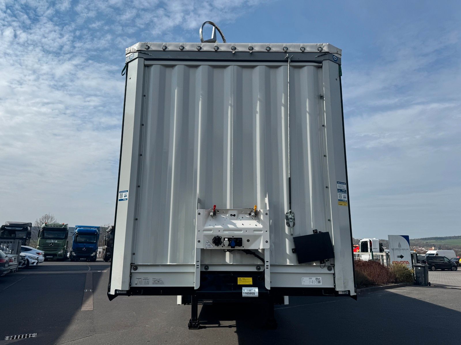 Fahrzeugabbildung Krone SD Auflieger 2x Lift Palettenkasten Schiebeverd.