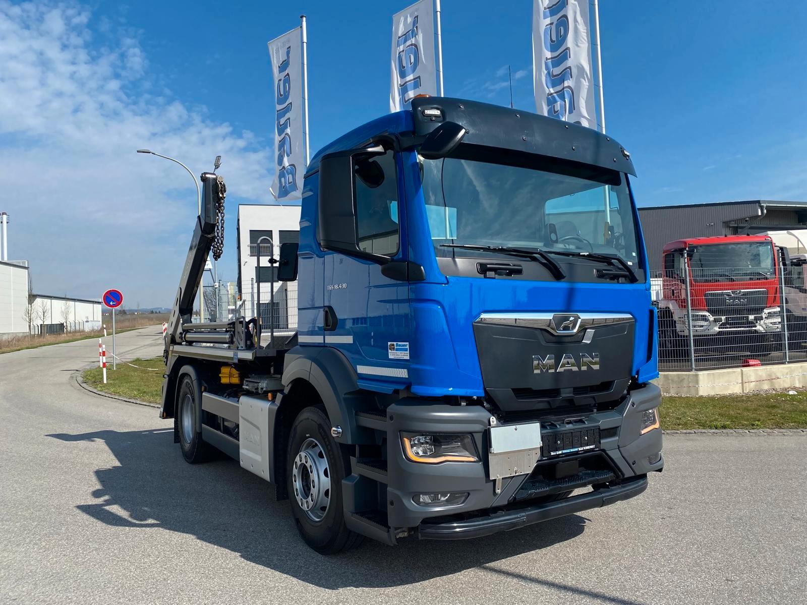 MAN TGS 18.430 / Meiller Absetzkipper/Funk/nur 8 tkm