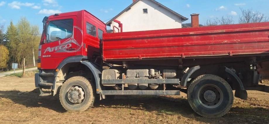 Mercedes-Benz ATEGO 1828 4X4 AK MEILLER TIPPER