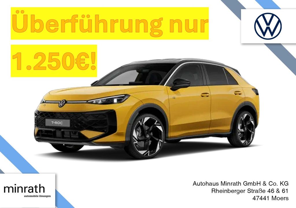 Volkswagen T-Roc R-Line SONDERAKTION 1.5TSI (150PS) mit DSG