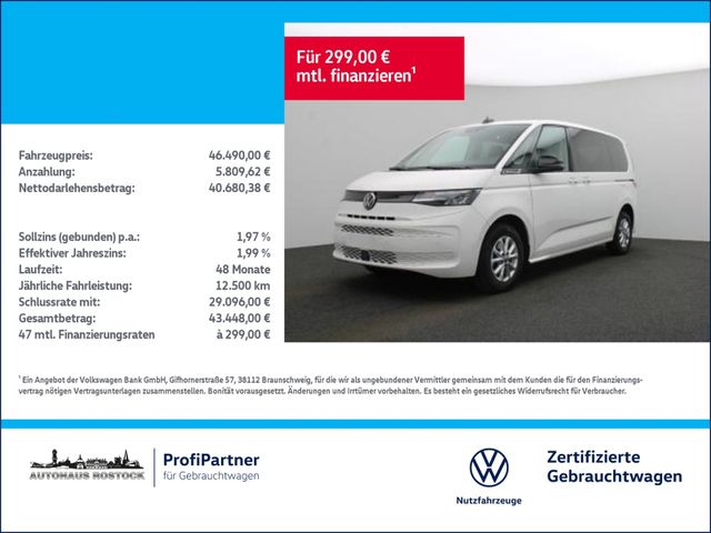 T7 Multivan 2.0 TDI DSG SHZ RFK TEMPOMAT PDC