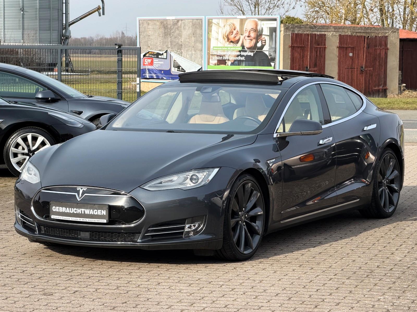 Tesla Model S 90D 2.Hand MCU2 CCS Panorama Alcantara