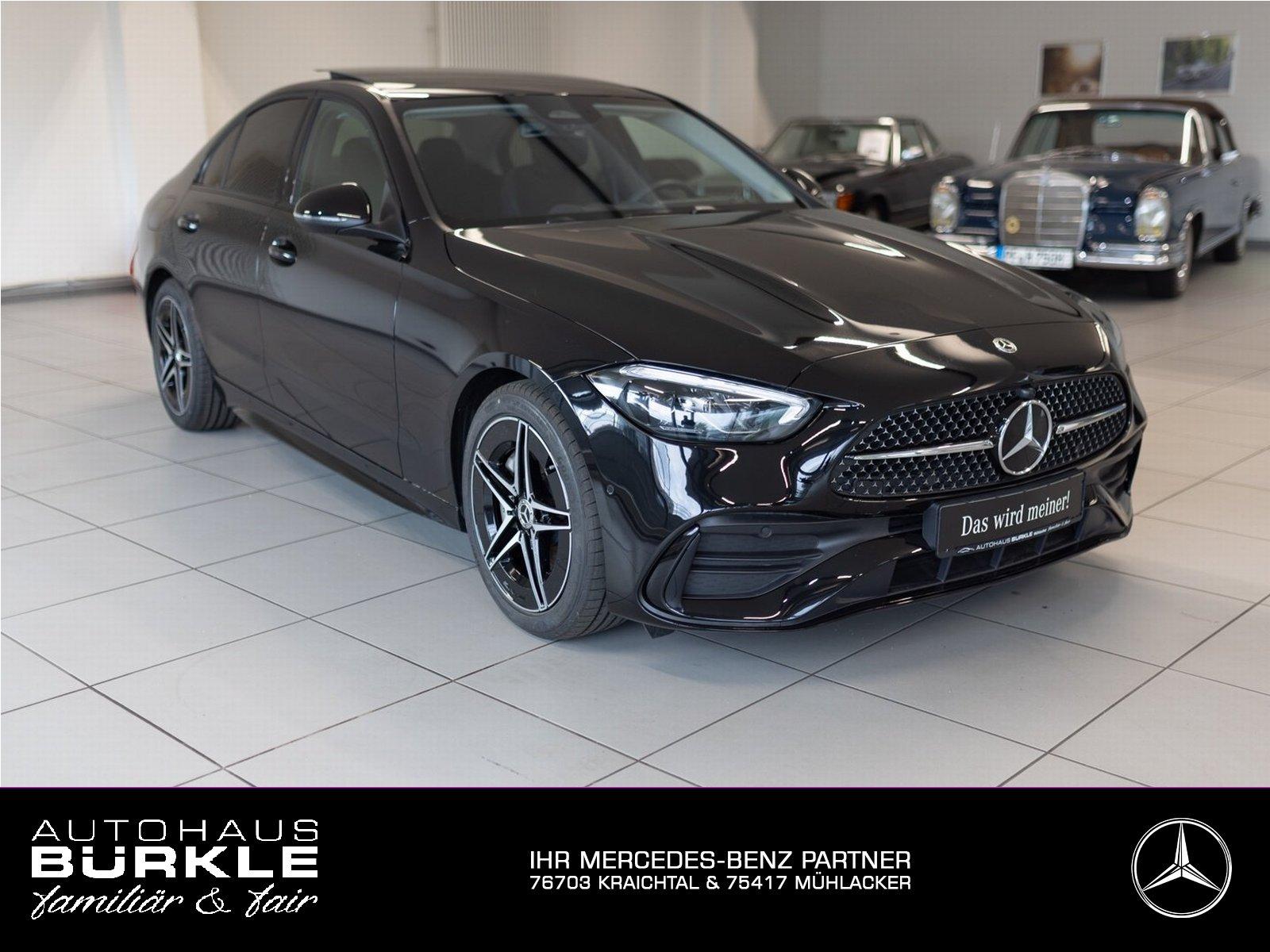 Mercedes-Benz C 180 AMG Line,LED,Pano,AHK,Night,Memory,Kamera