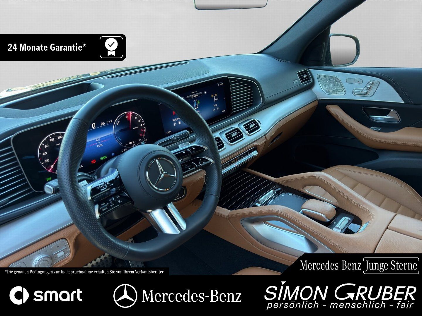 Fahrzeugabbildung Mercedes-Benz GLE 350 de 4M AMG Pano Burm Airmatic Leder AHK