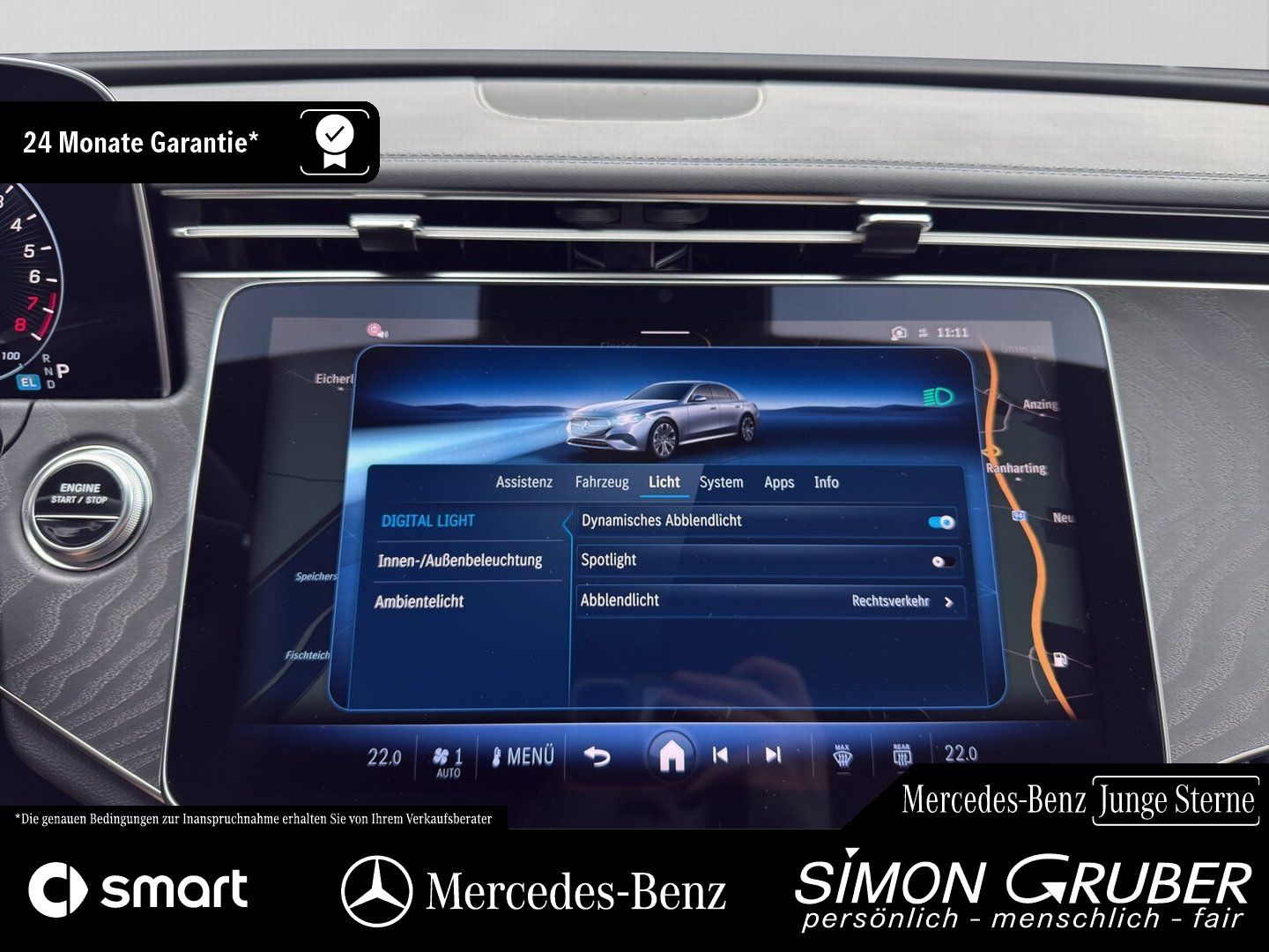 Fahrzeugabbildung Mercedes-Benz E 400 e 4M AMG Leder Digital Light Burm 4D 360