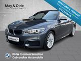 BMW 218 i Cabrio M Sportpaket Navi Leder LED Klima L - BMW 218 in Hamburg