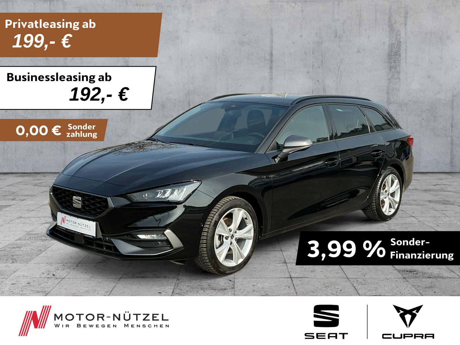 Seat Leon ST 1.5 eTSI DSG FR-LINE LED+NAV+ACC+SHZ+RFK