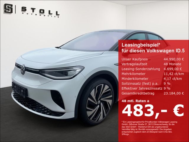 Volkswagen ID.5 GTX Pro+ AHK+CCS+Matrix+Dynamic light+DAB+