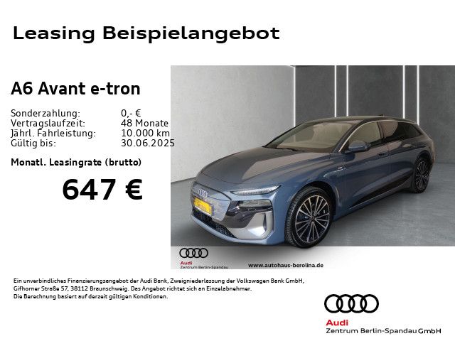 AUDI A6 e-tron A6 Avant e-tron S line *LED+*360°*ACC*PDC+*SHZ*