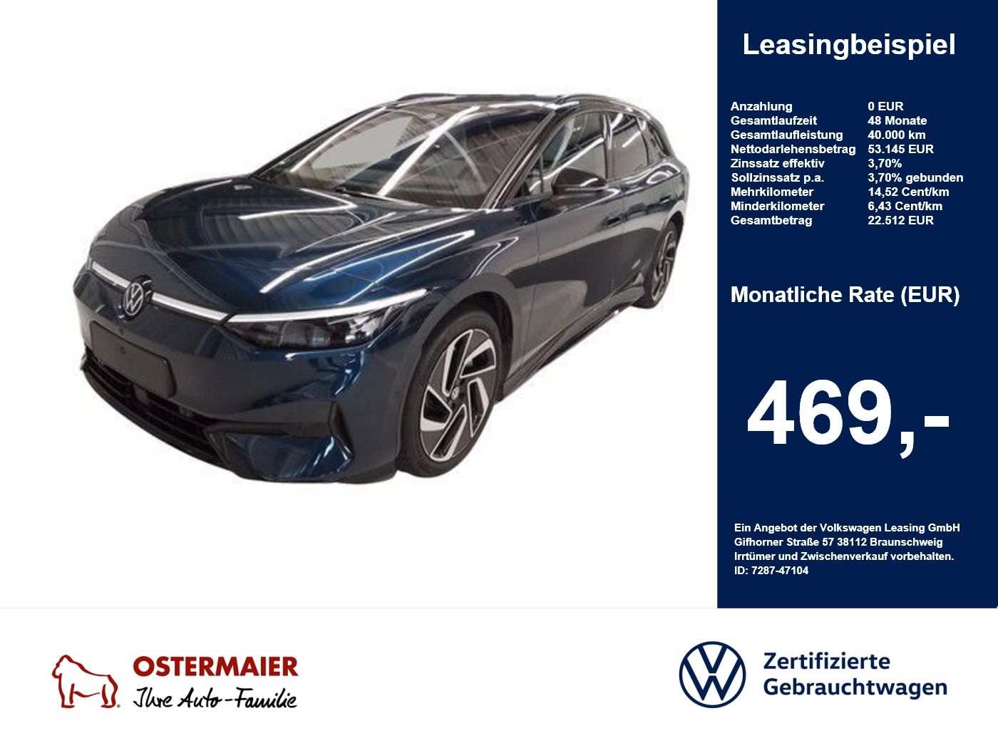 Volkswagen ID.7 Tourer PRO S BLACK STYLE 286PS ACC.5 foto 1
