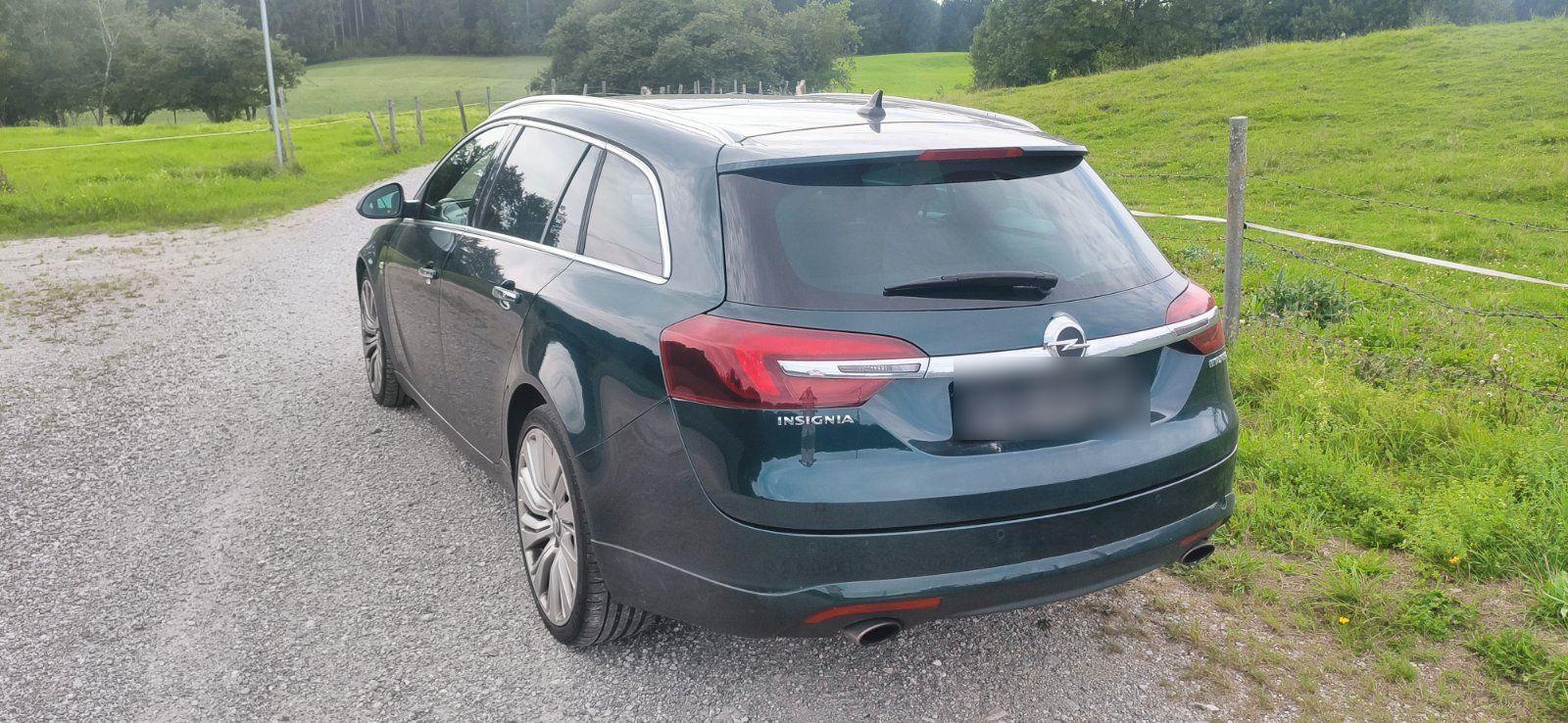 Opel Insignia 2015 — rear view