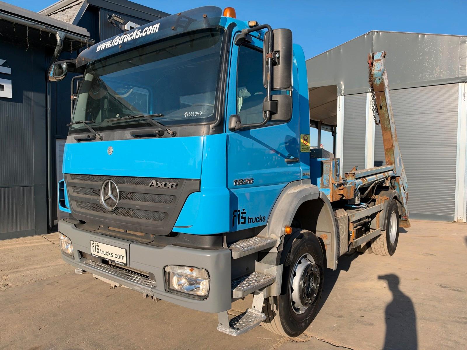 Mercedes-Benz AXOR 1826 4x2 absetz tipper - spring