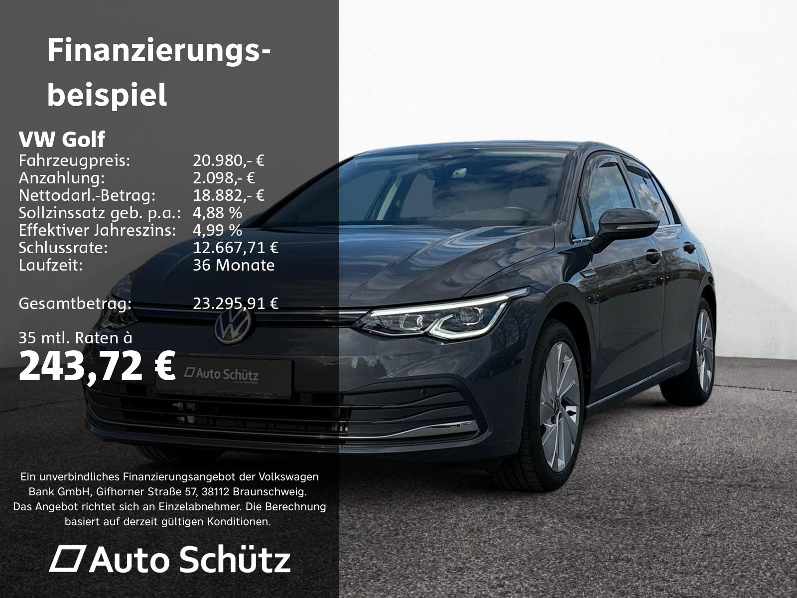 Volkswagen Golf VIII 1.5 eTSI Style+DSG+NAVI+LED+ACC