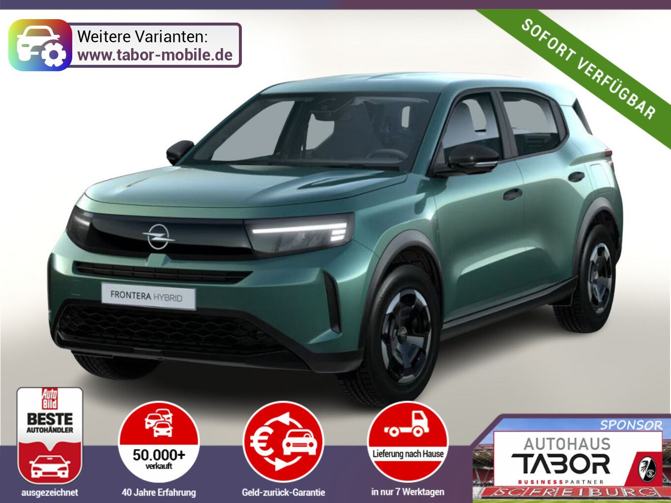 Opel Frontera Hybrid Nav10" Kam PDC LED Temp