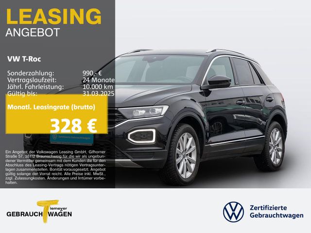 Volkswagen T-Roc 2.0 TDI DSG UNITED+ LM18 ST.HEIZ LED AHK