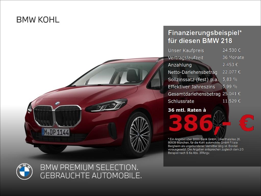 BMW 218 i Navigation Komfortzugang Fernlichtassisten