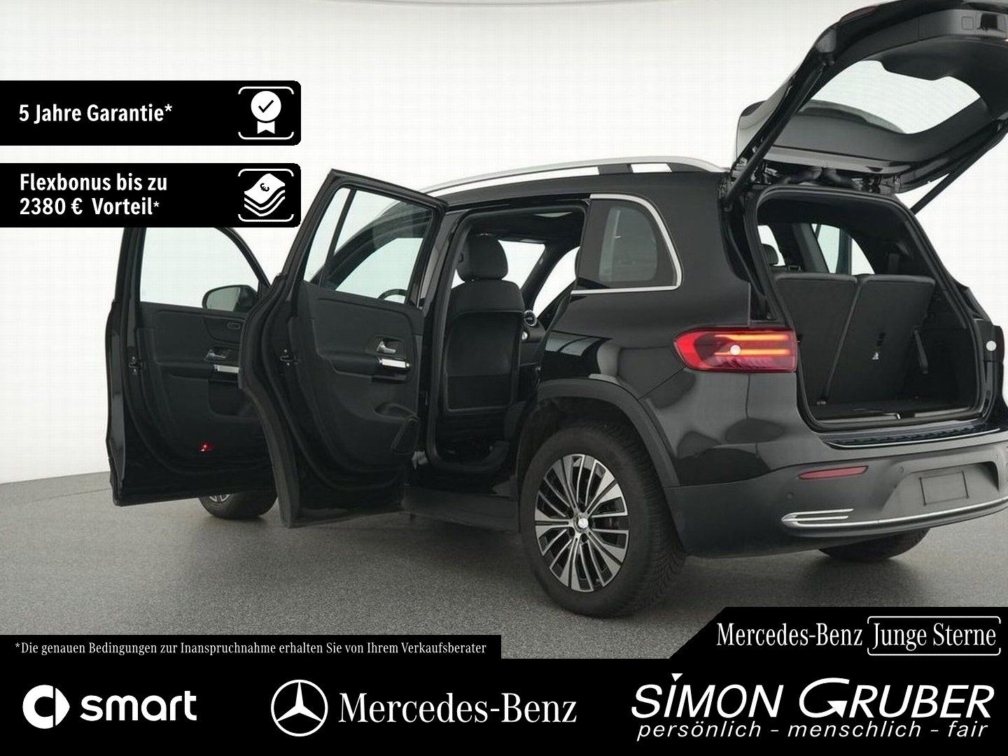 Fahrzeugabbildung Mercedes-Benz EQB 250+ Progressive Adv. Pano Kamera Amb 7Sitze