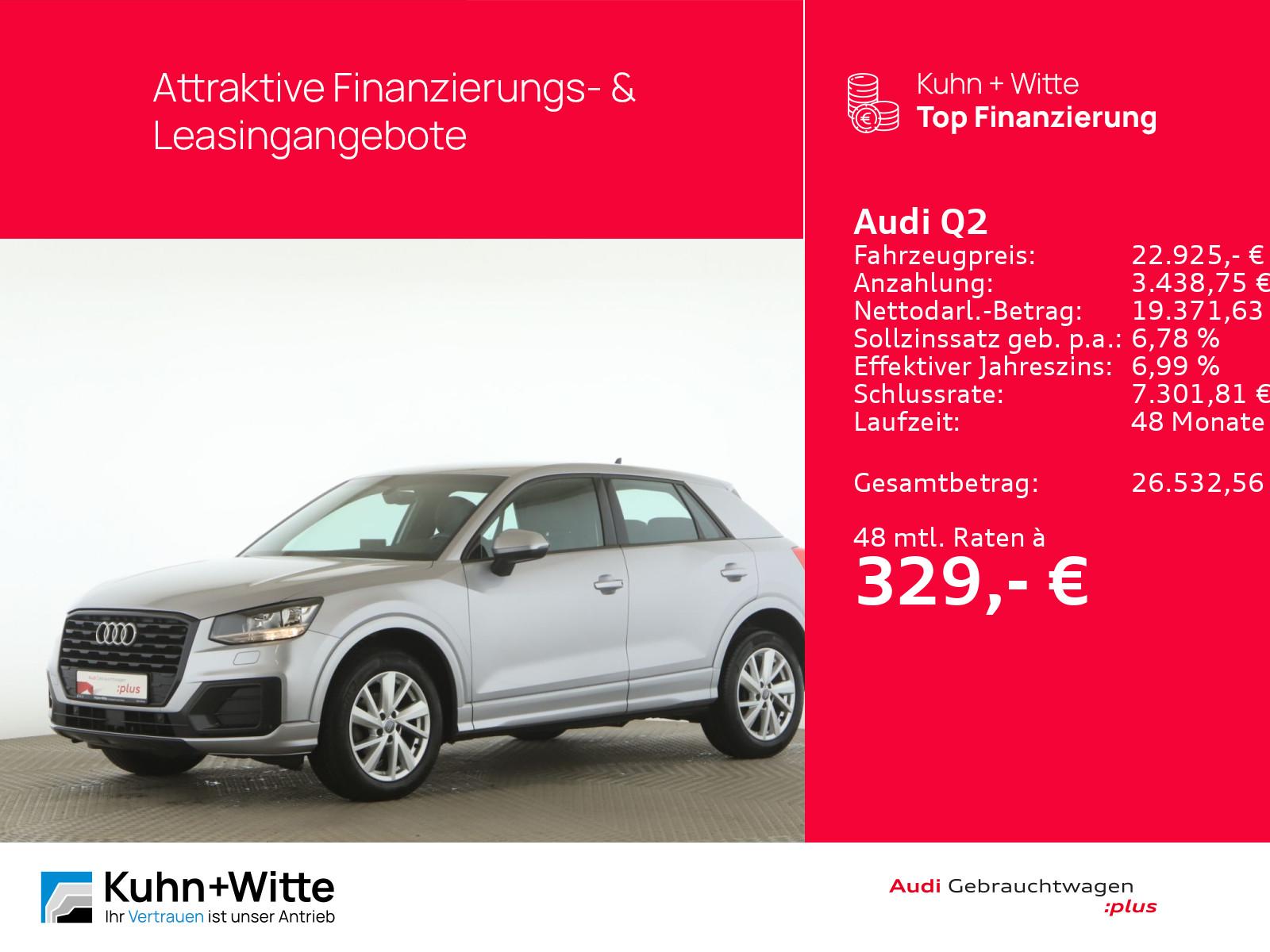 Audi Q2 35 TFSI sport RFK+SitzH+MMI-Plus