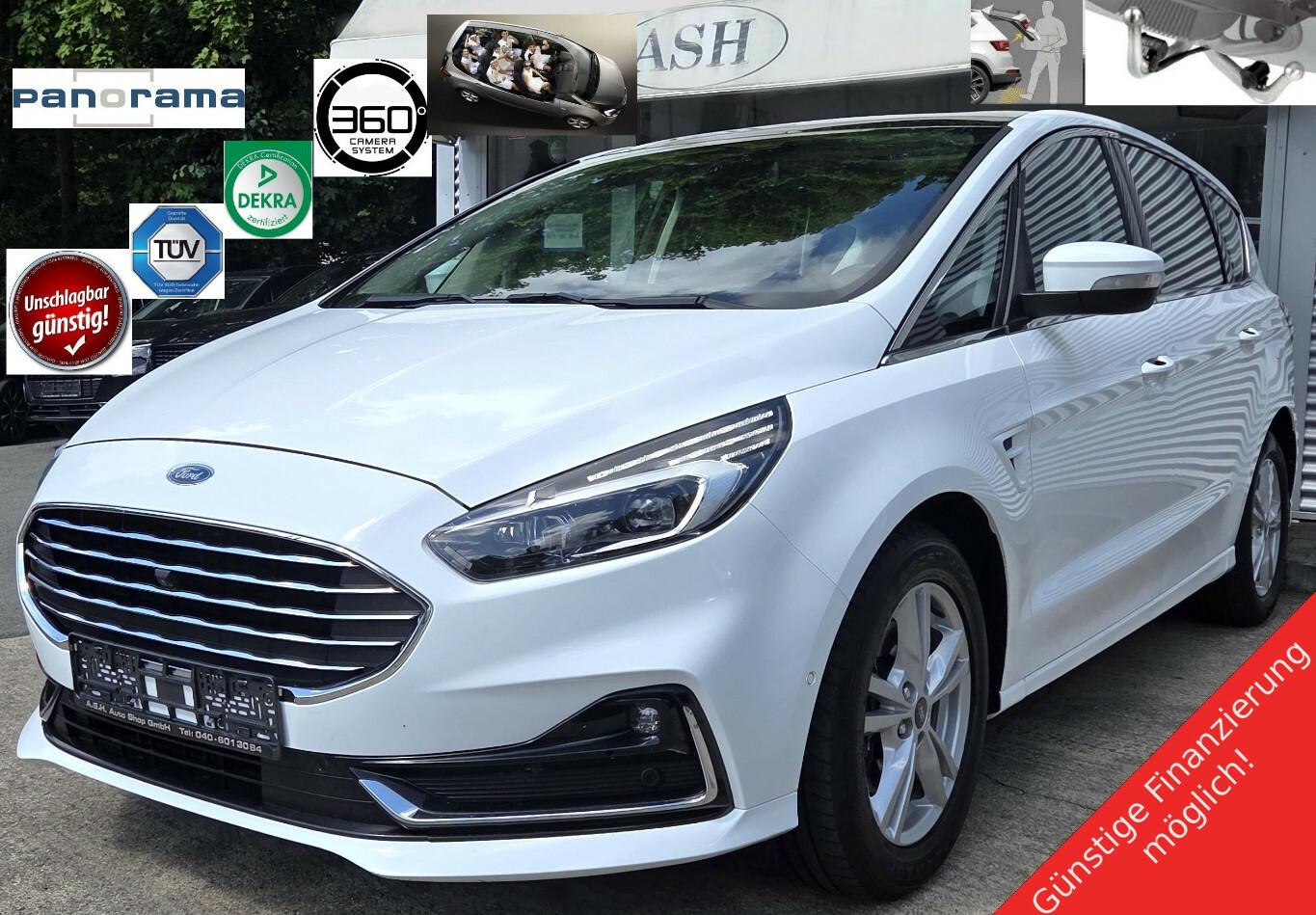 Ford S-Max LED-Matrix.Panor.Leder.SHZ.2xCam.AHK.7Sitz