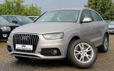 Audi Q3 2.0 TDI S LINE QUATTRO/VOLLS/INDIVIDUA/1.HAND - mit Diesel-Antrieb: Beige, Leder