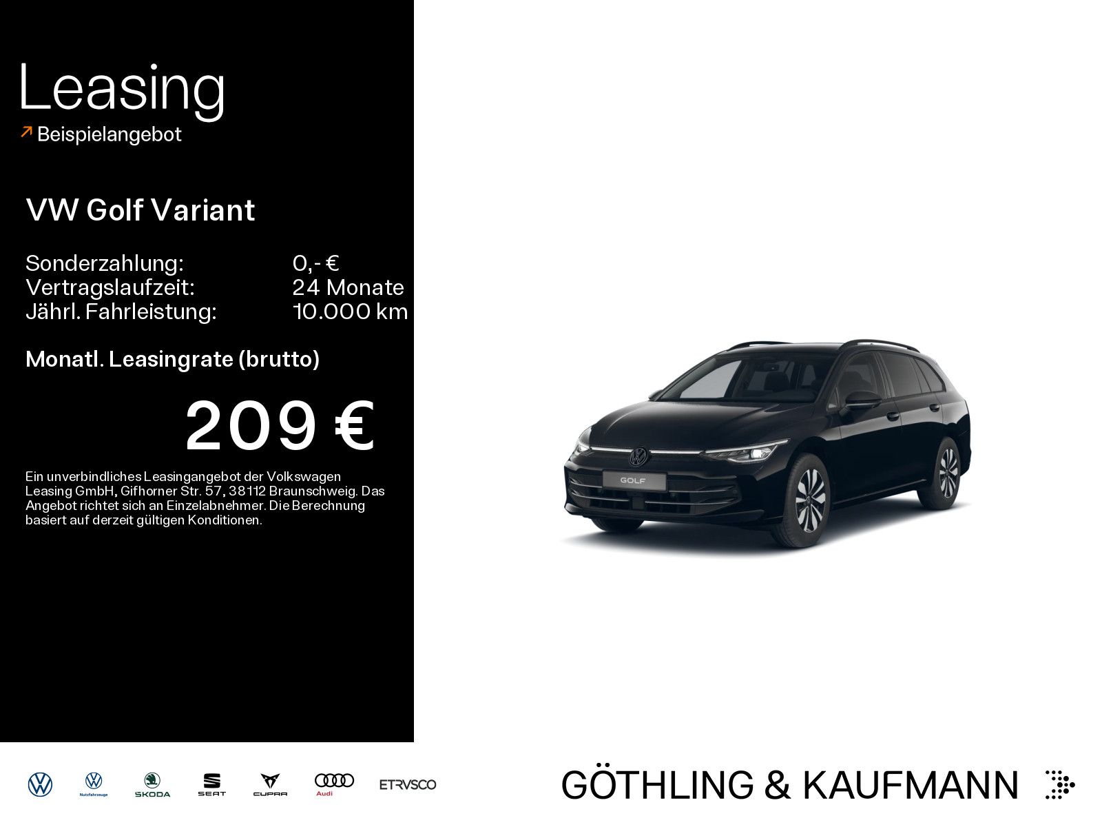 Volkswagen Golf Variant 1.5 TSI DSG GOAL*Navi*AHK*KAM*Keyle