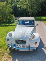 Citroën Ente 2CV6 Weisse Teilrestaurierte