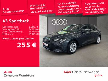 Audi Leasingangebot: Audi A3 Sportback 35 TFSI S tronic Navi VC DAB Tempom
