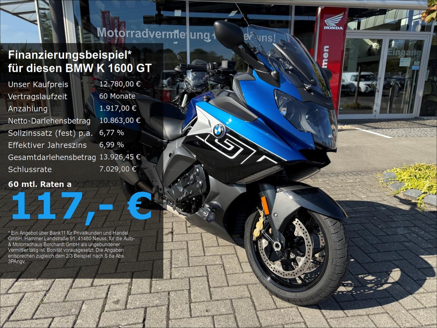 BMW K 1600 GT *Scheckheftgepflegt*Keyless*ESA*Blau*1