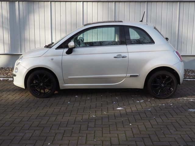 Fiat 500 S Klima, TÜV, Service, Perlmuttweiß